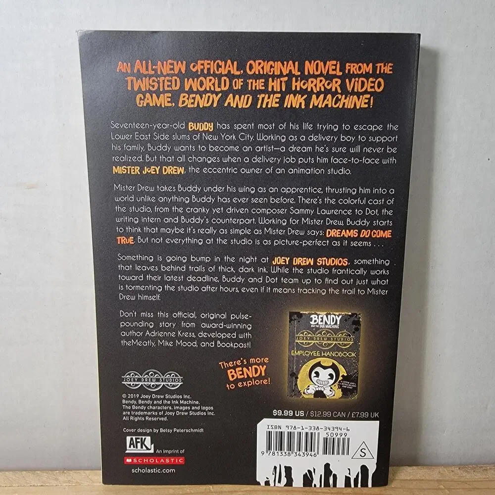 BOOK Bendy And The Ink Machine: Dreams Come To Life (paperback)